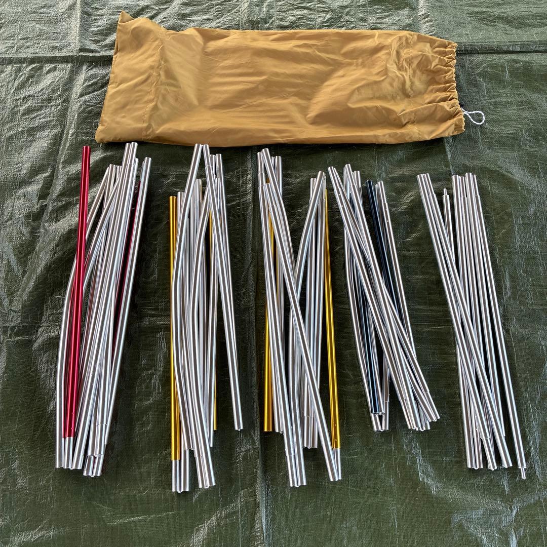  peak エントリー2ルーム エルフィールドテント　マットシートセット