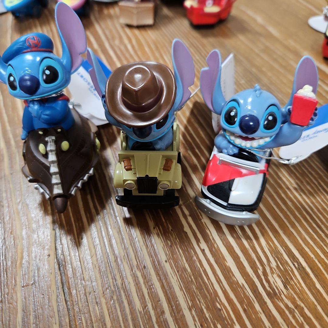 激レア　ディズニーリゾート　スティチ　プルバックカー14種類+1種類