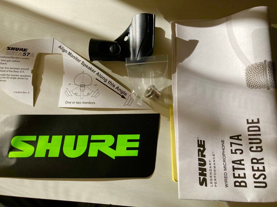 【正規品】SHURE BETA 57A ダイナミックマイク