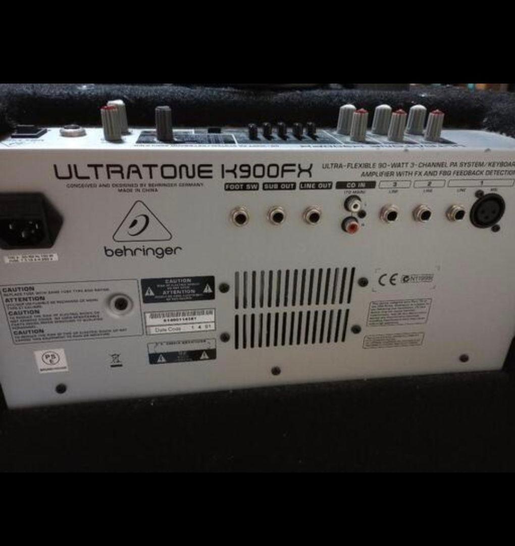ヒ*カ様 BEHRINGER ULTRATONE K900FX アンプ