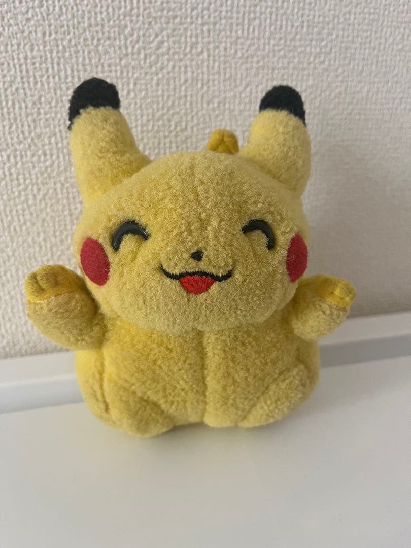 ピカチュウ ぬいぐるみ TOMY 初期 初代 にっこり バンザイポーズ