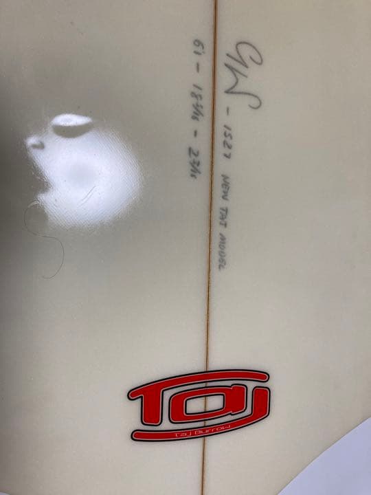 サーフボードWebberウェバー　タジバロウモデル　6’1