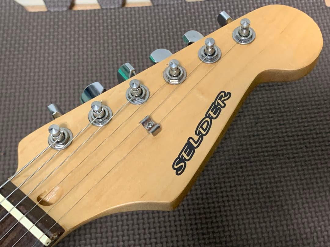 SELDER セルダー ストラトキャスター タイプ 緑系 エレキギター ST