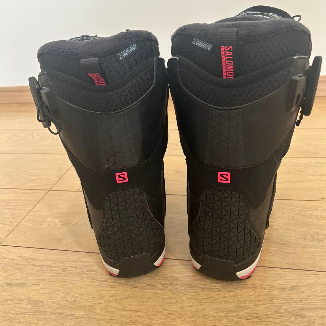 【即日発送可能】レディース　Salomon スノーボードブーツ ブラック