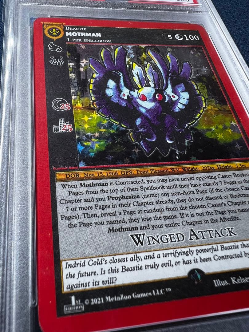 Mothman holo 1st edition PSA10 モスマン