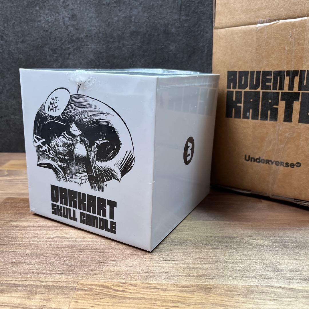 その他 UVC DARK ART SKULL CANDLE / Underverse