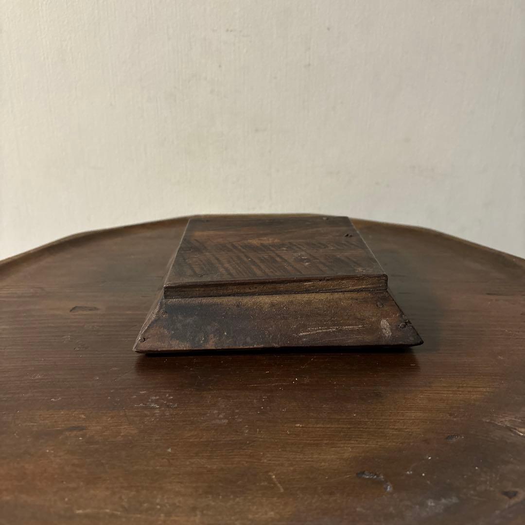 李朝　朝鮮王朝時代　祭祀の器　木皿　1点　⑤アンティーク　韓国骨董　古道具　骨董