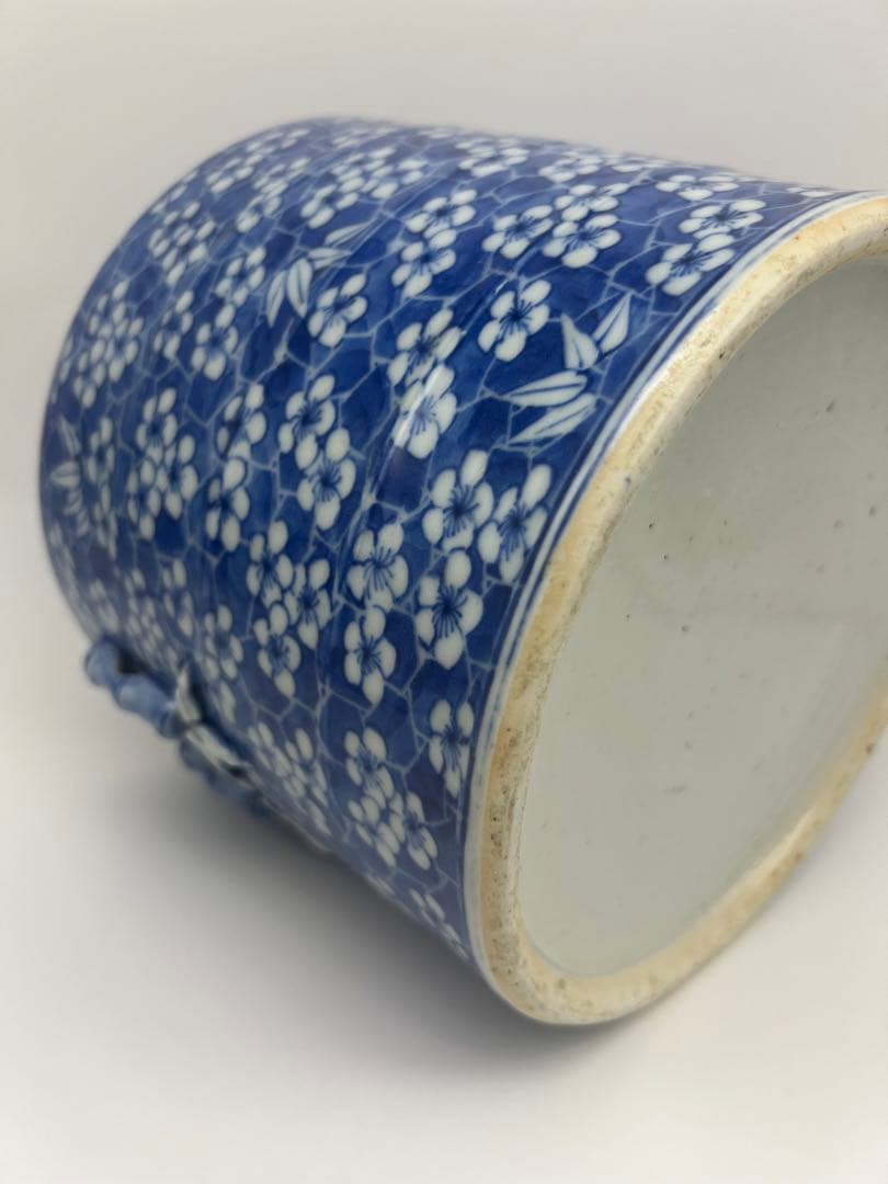 中国清朝染付清朝の青花碗骨董 古美術品　コレクション唐物　江戸　青磁アンティーク