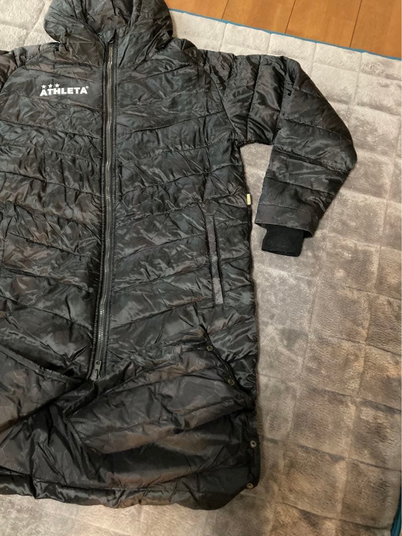アスレタ　ベンチコート　ダウンジャケット　キッズ160 スポーツ