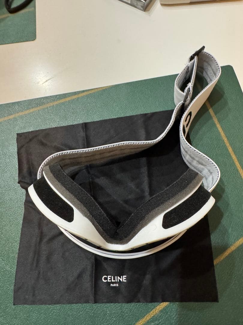 CELINE フレームレスゴーグル ホワイト