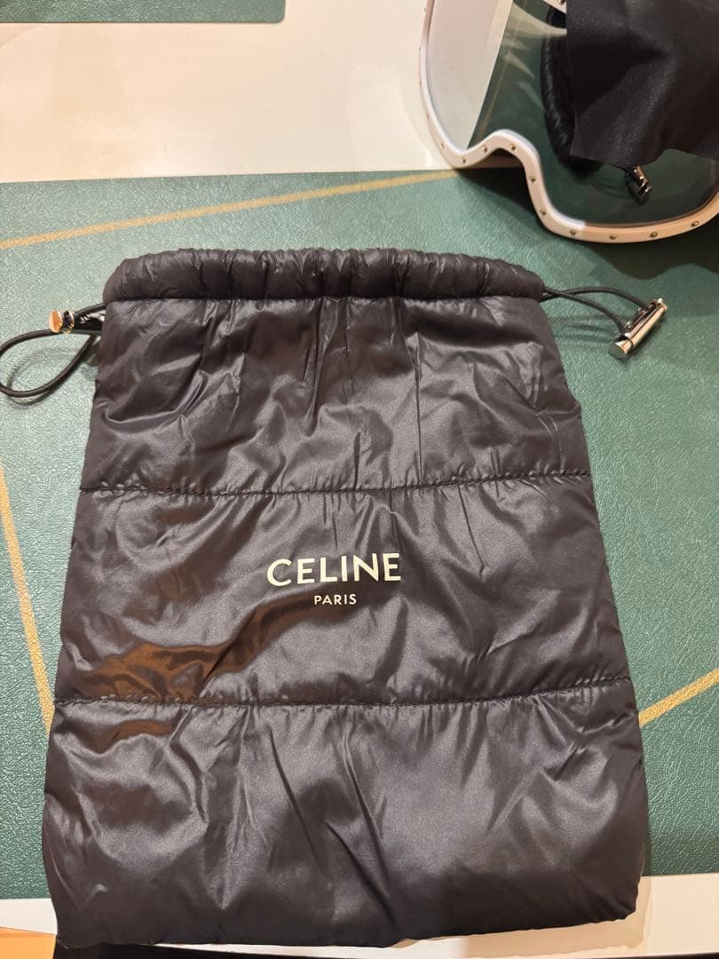 CELINE フレームレスゴーグル ホワイト