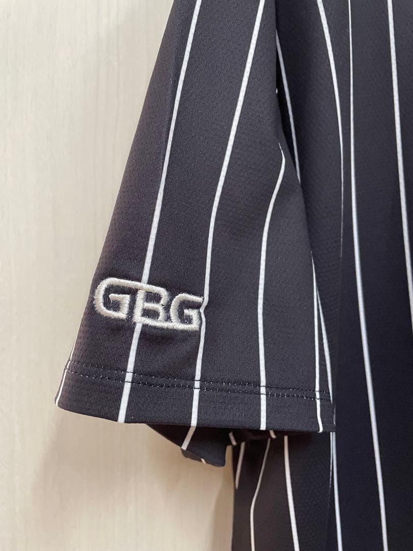 GBG 阪神タイガースコラボ　ストライプ ハイネックシャツ 半袖　新品未使用