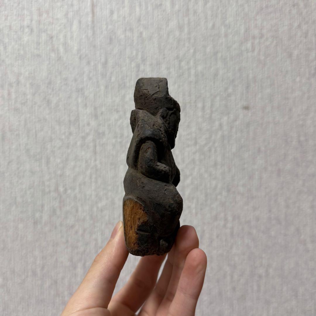 七福神 大黒天 恵比寿天 民衆仏 仏像 木彫 江戸時代 古美術 骨董 古民藝