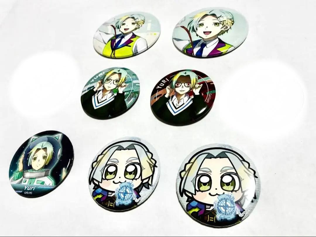Gnosia グノーシア ユーリ 缶バッジ セット まねきねこ ぶくぶ