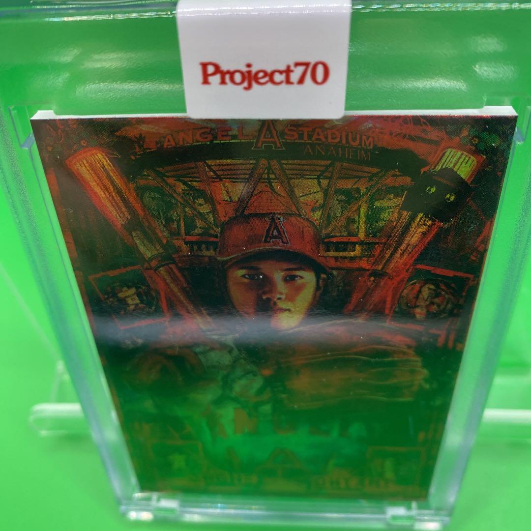 大谷翔平をAndrewThiele が描いたToppsProject70カード