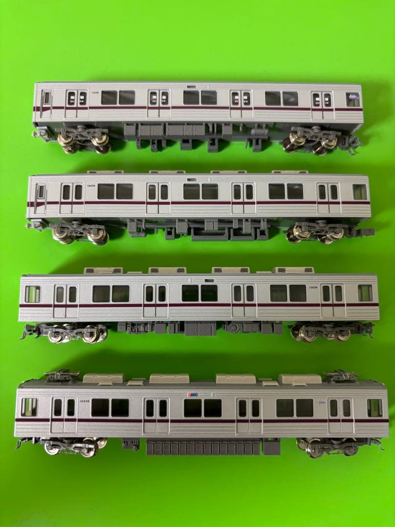 ほぼ新品レア！グリーンマックス　東武10030型　　未更新車 4両セット