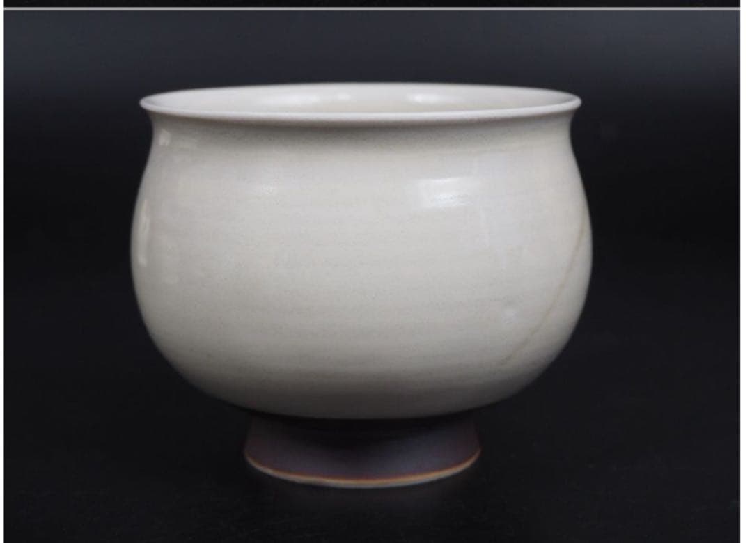 送料無料　瀬戸焼の名工　加藤五山作　汲出し/茶碗6客　未使用　共箱