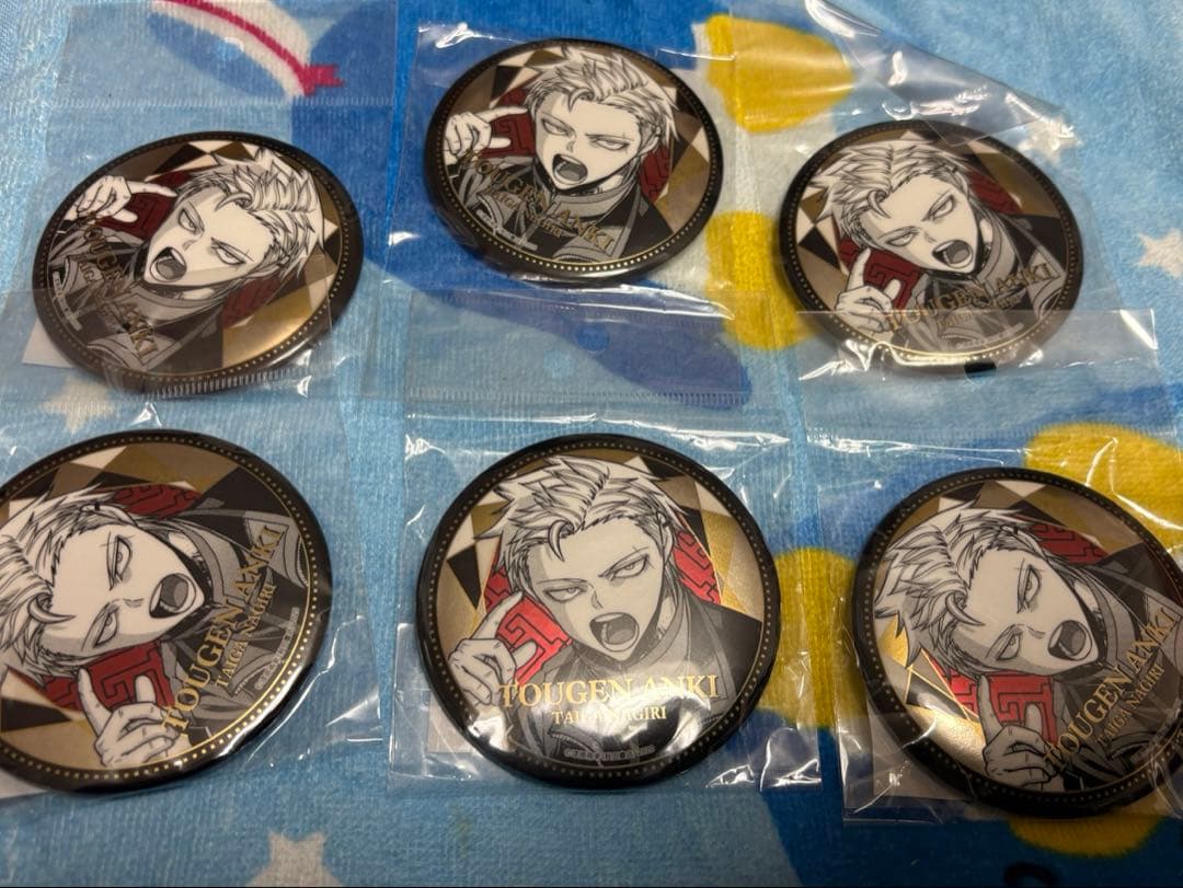 桃源暗鬼 BIGメタリック缶バッジ 百鬼大我 セット