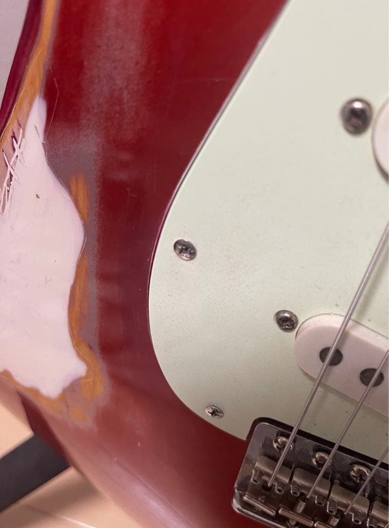 TOKAI Silverstar ストラトモデル　塗装剥がれ有り