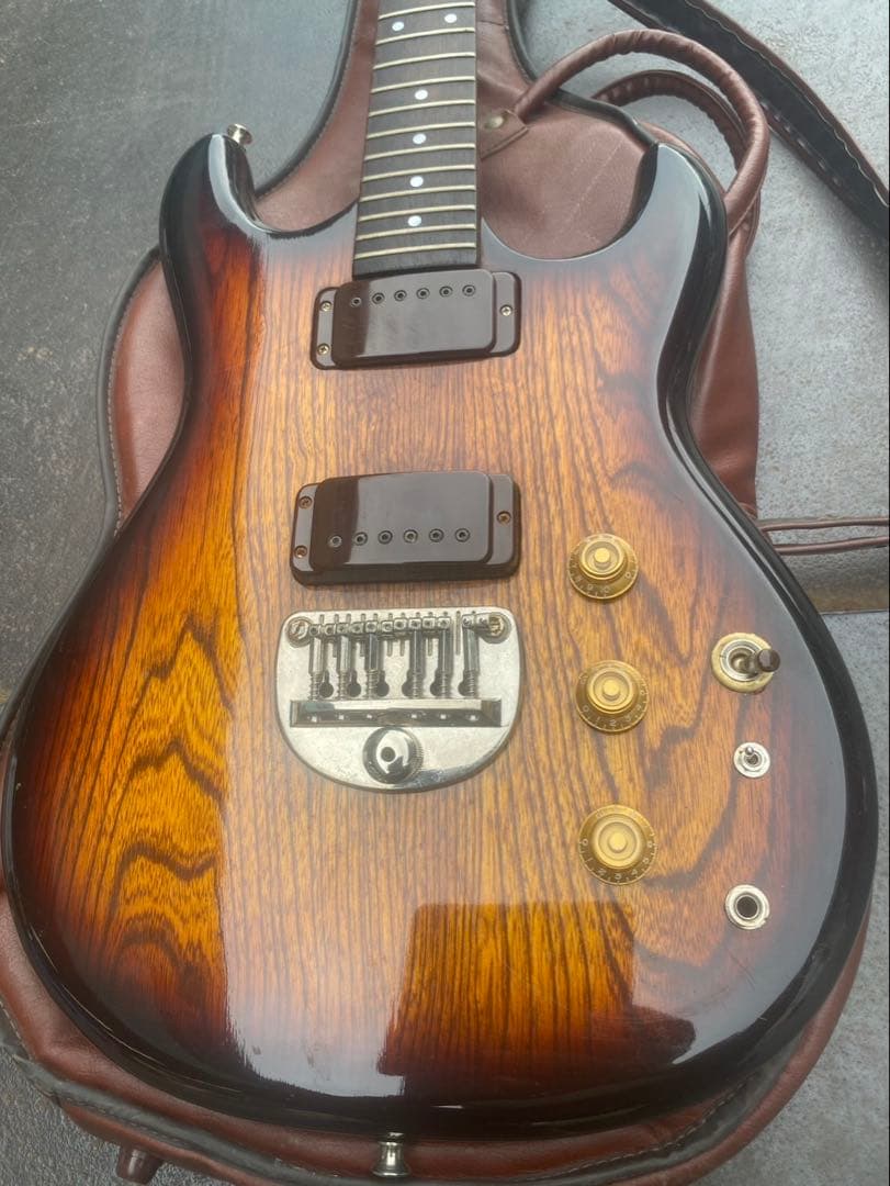 GRECO G0 II エレキギター ブラウン 弦なし