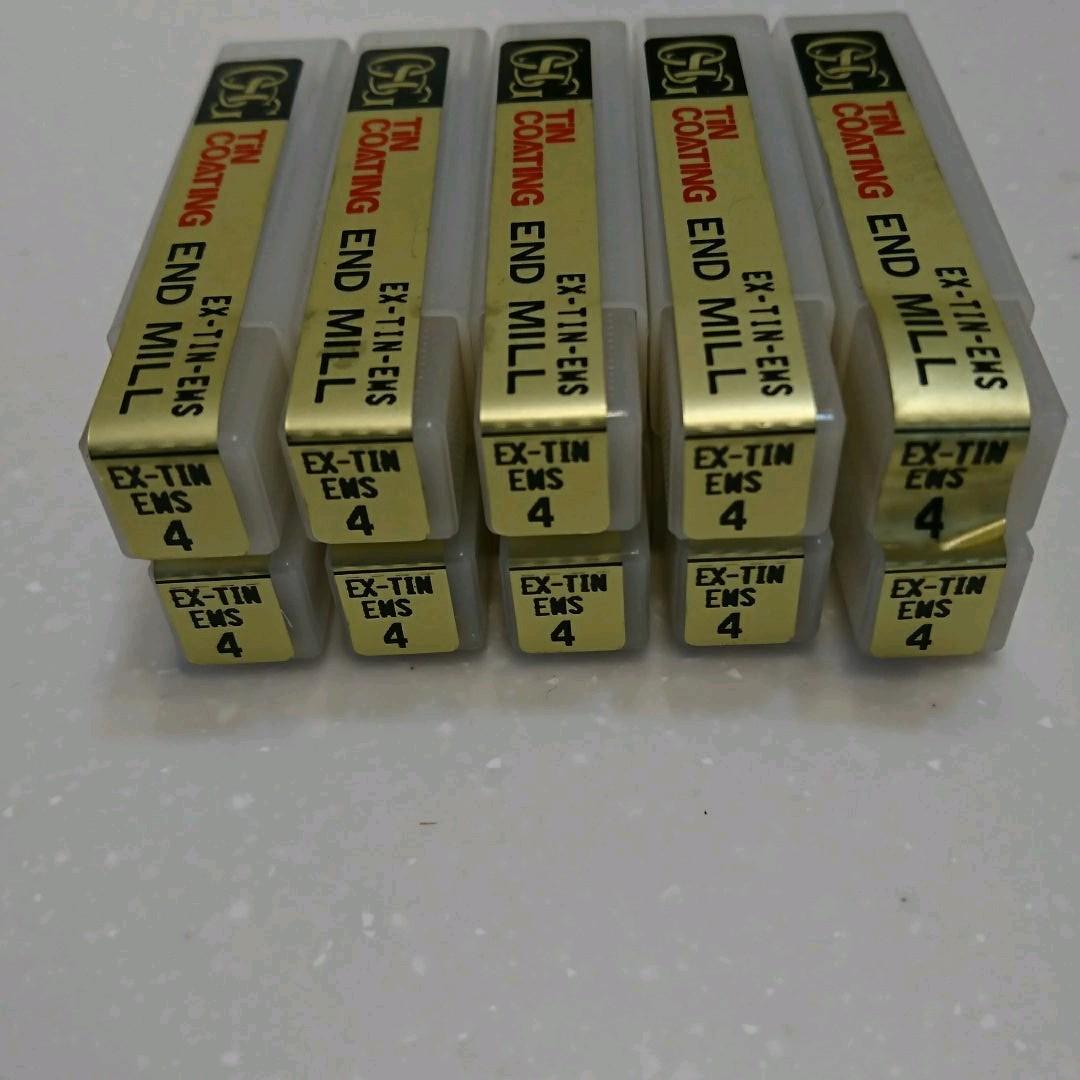 OSG EX-TIN-EMS  ф4 (４枚刃) 10本  エンドミル