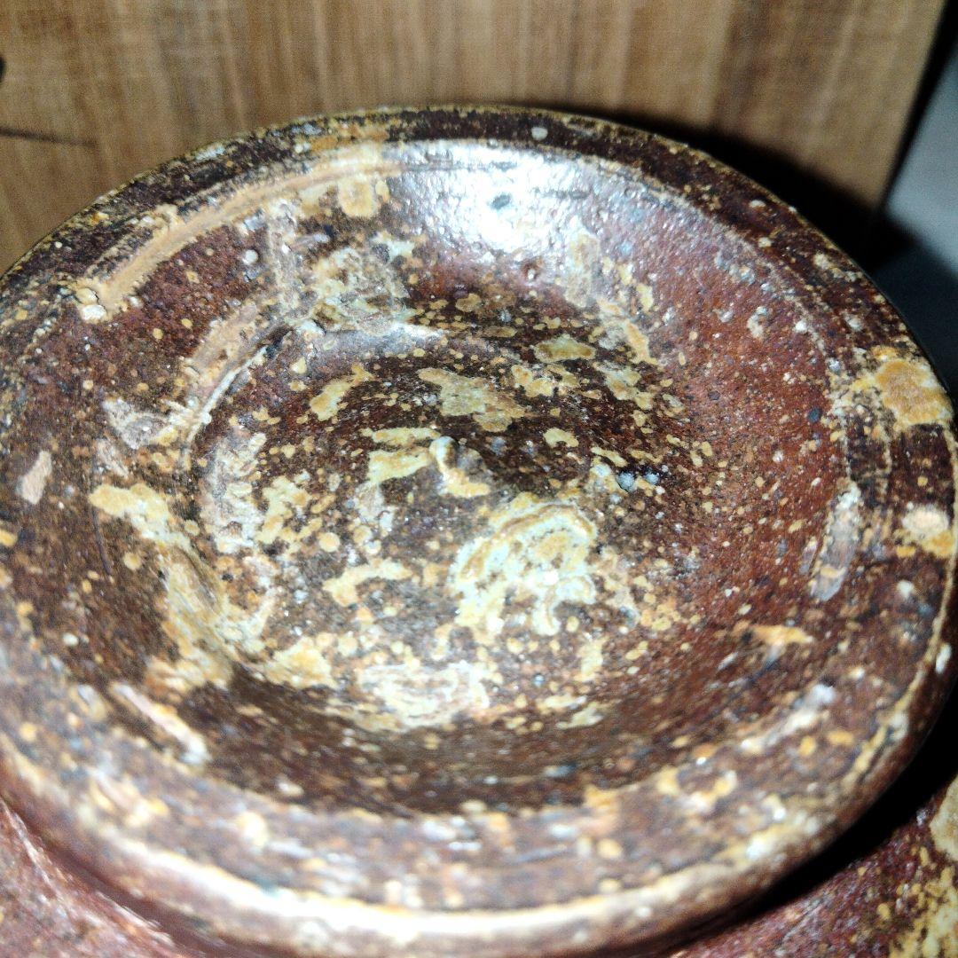 備前　茶碗　十四代長十郎　友敬作　本窯　茶道具