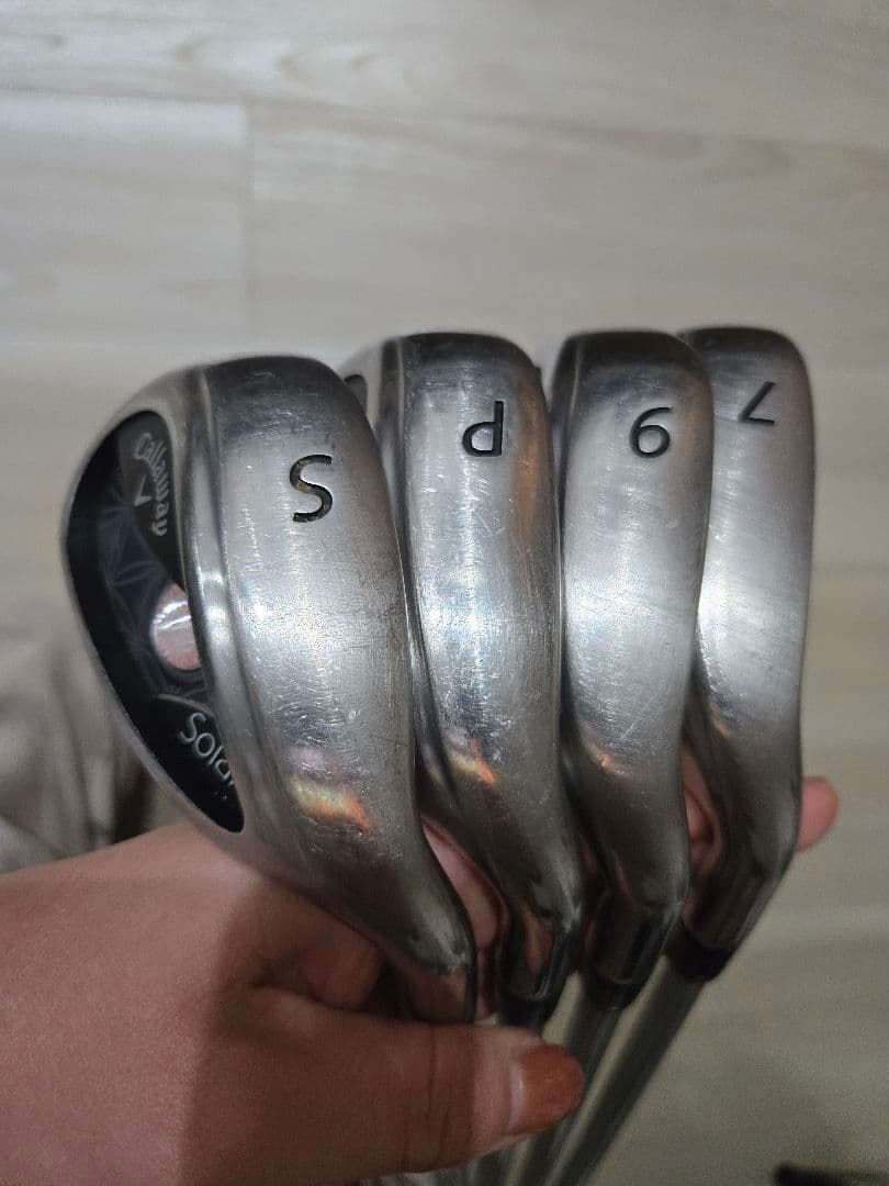 良品　Callaway キャロウェイ Solaire レディース アイアン4本