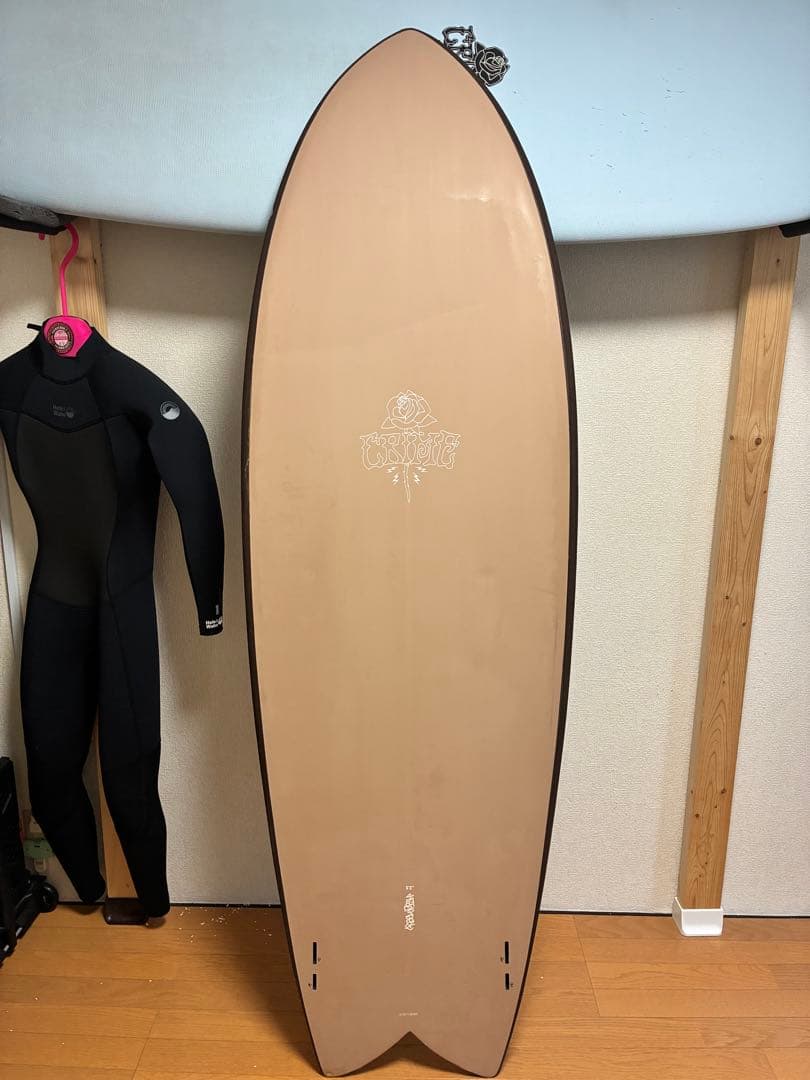 CRIMEファンボード ブラウン 6.2