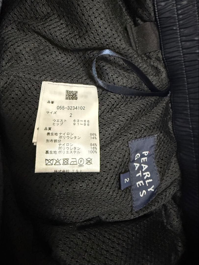 パーリーゲイツ◾️軽量保温スカート◾️ ブラック　オクタ