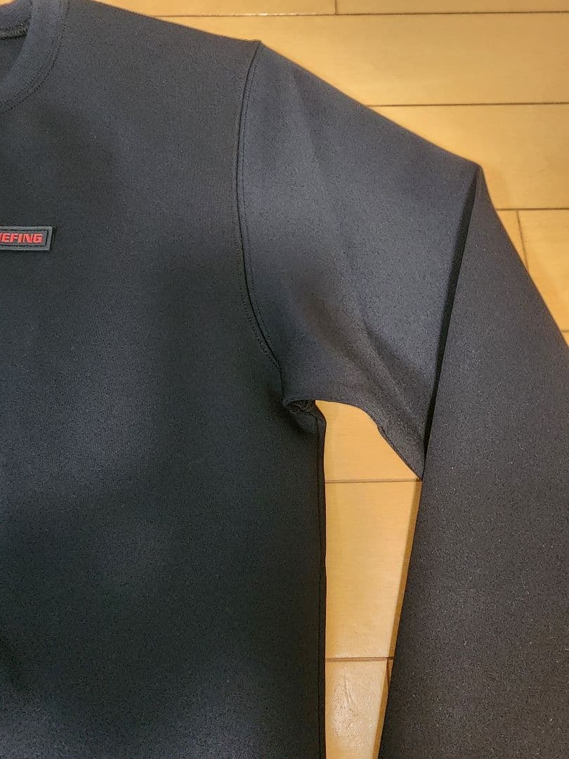 BRIEFING MENS 3D LOGO CREW NECK 黒M 新品未使用