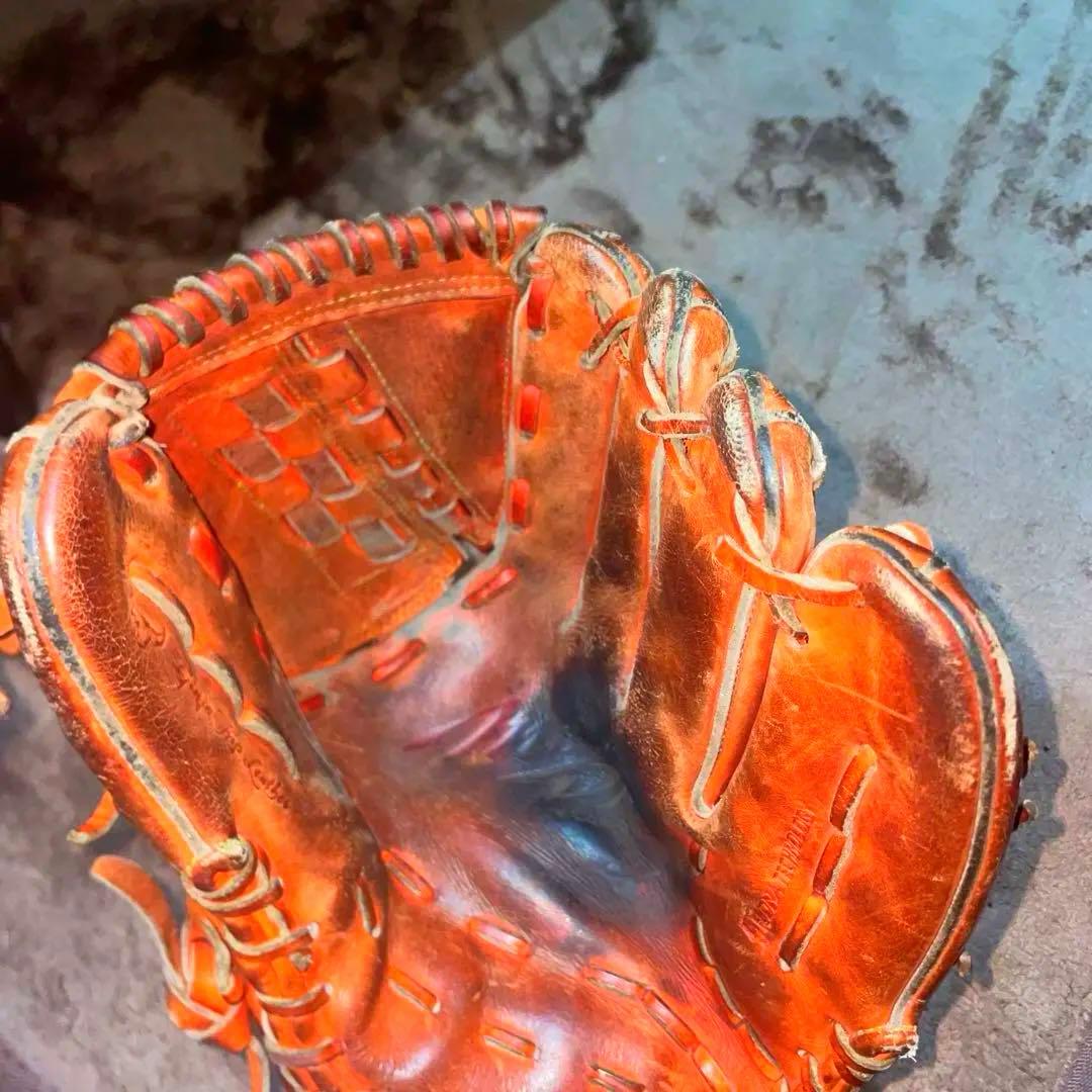 Mizuno 硬式グローブ スプレンディッドオレンジ