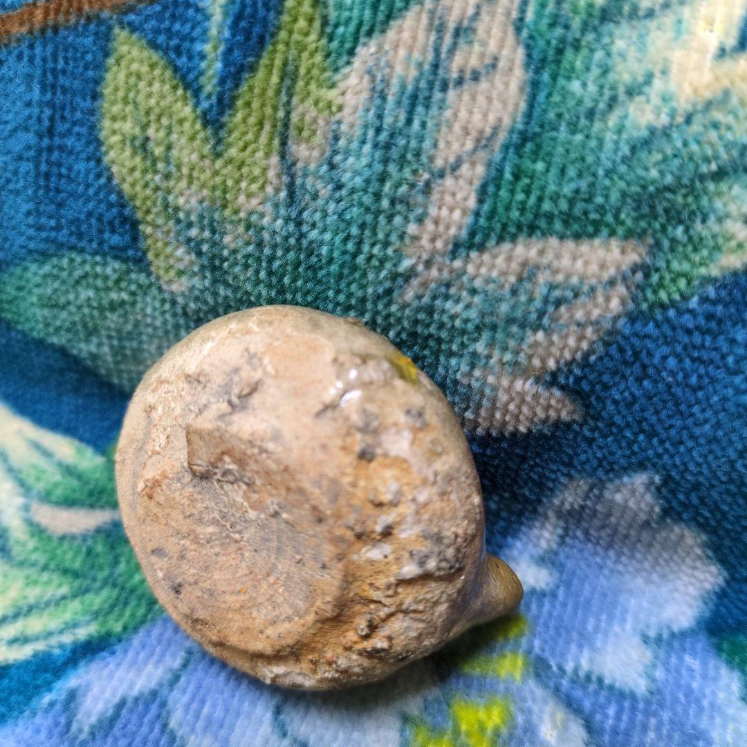 発掘品　書道　水差し　小さな器 高さ2.5cm　直径8cm 　ざっくりです。