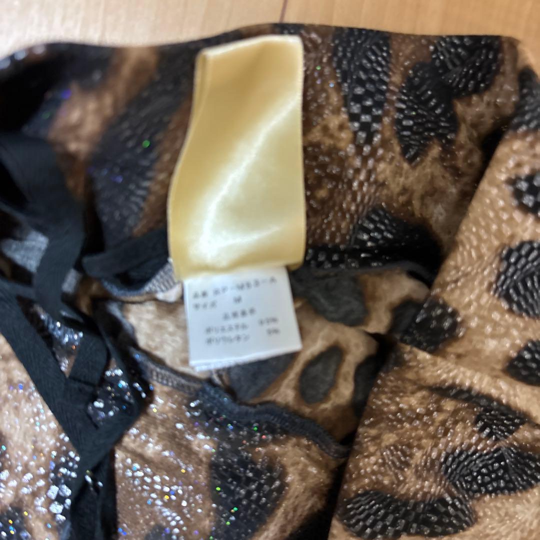 新品　R-london ロングパンツ　ヒョウ柄　レオパード柄