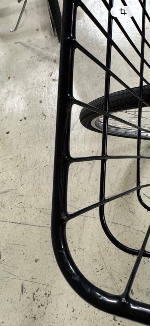 自転車 前カゴ付き