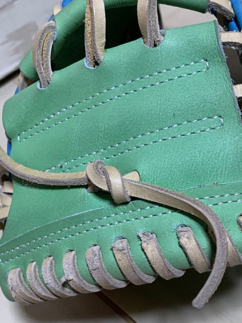 1点物 BM（ベースマン）軟式キャッチャーミット マルチカラー デザイン 日本製