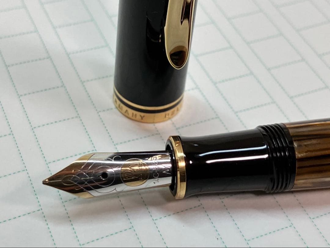 ペリカン茶縞5本セット