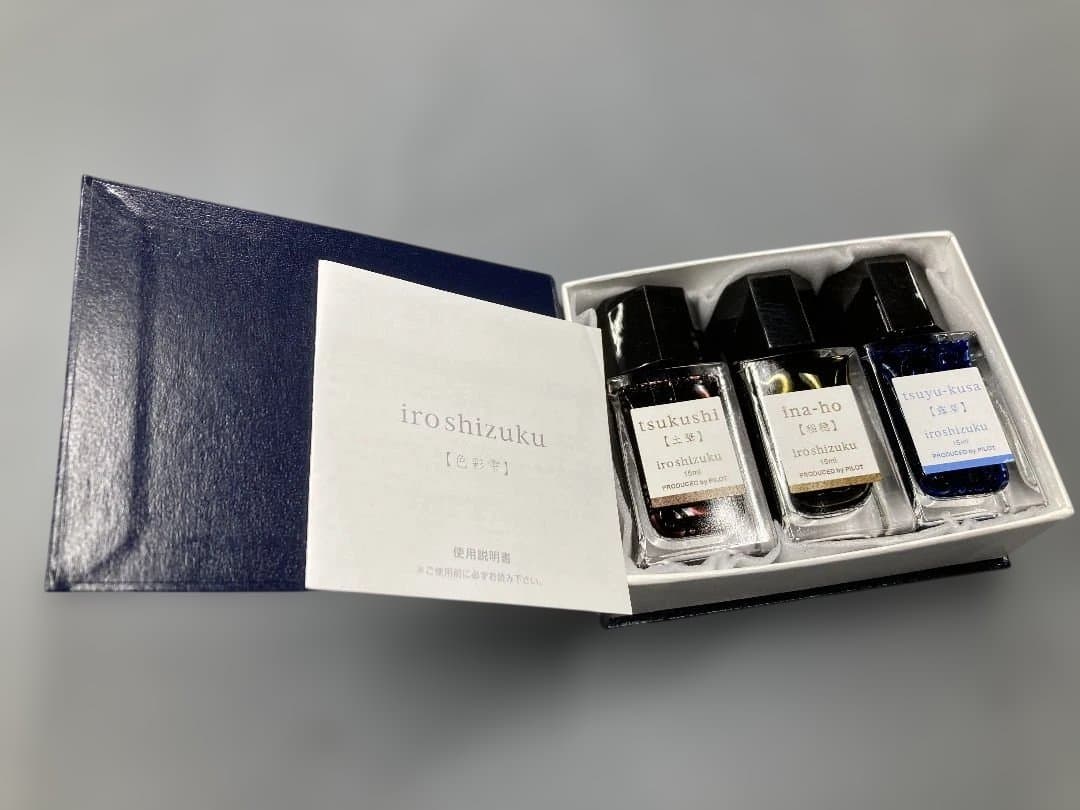 新品未開封　パイロット　PILOT 色彩雫 土筆 稲穂 露草