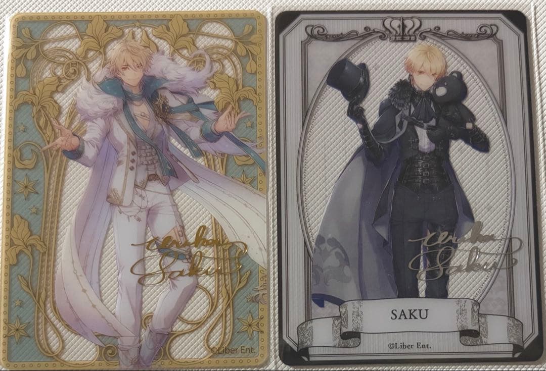 アイチュウ 10周年 5周年 クリアトレカ 朔空 箔押し