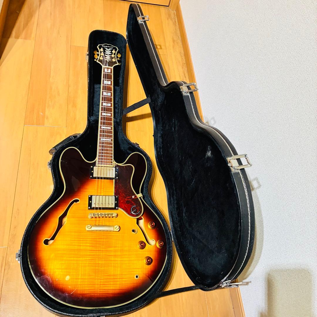 EPIPHONE 【動作確認済】 Sheraton-II セミアコ エレキギター