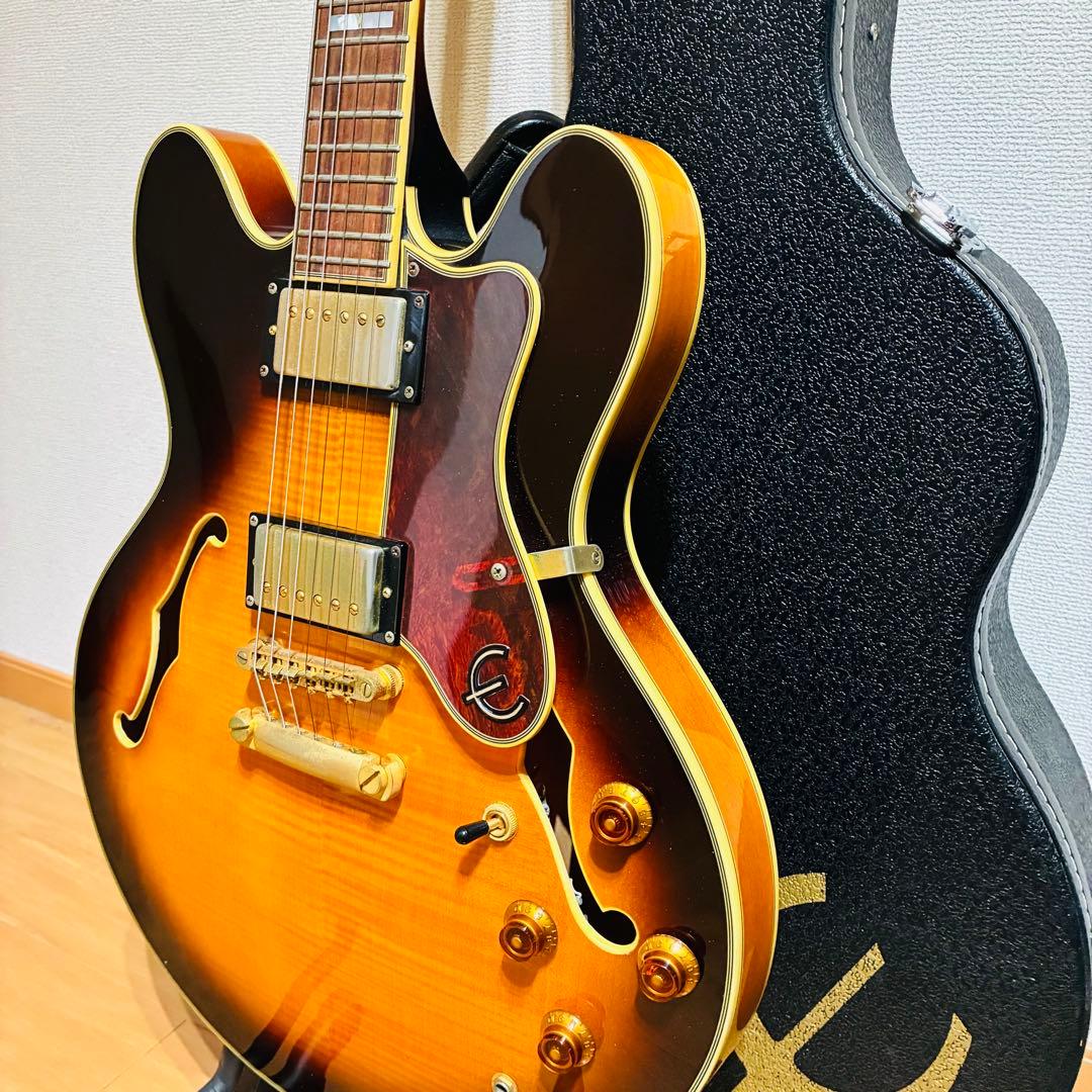 EPIPHONE 【動作確認済】 Sheraton-II セミアコ エレキギター