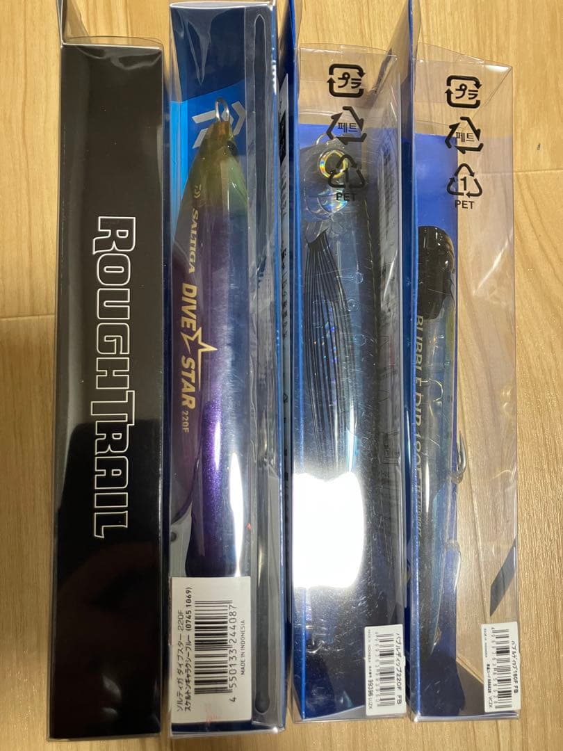 キャスティング用ルアー4個セット　新品未使用　シマノ　ダイワ　DUO