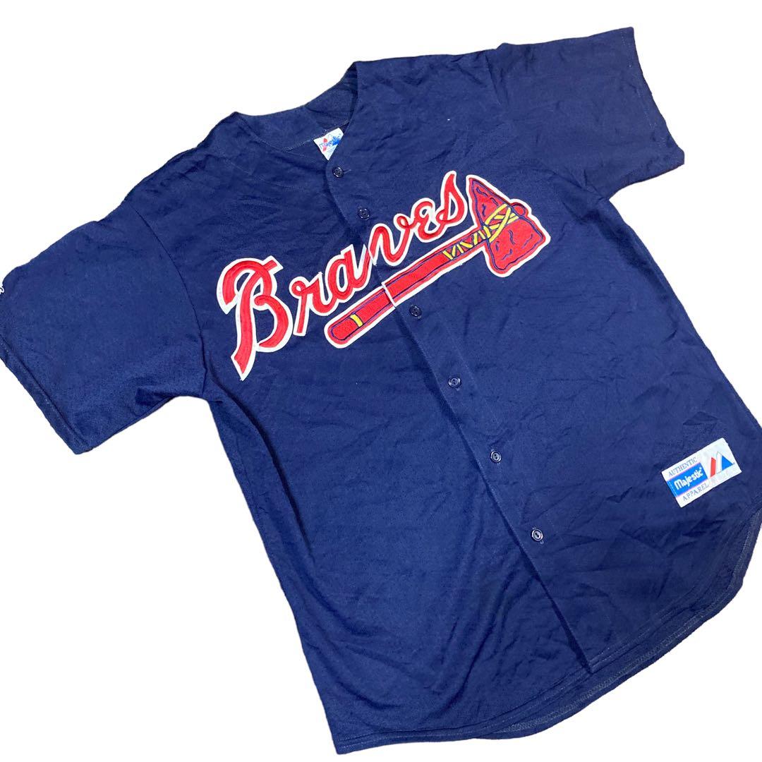 応援グッズ Atlanta Braves Kenny Lofton GAME SHIRT