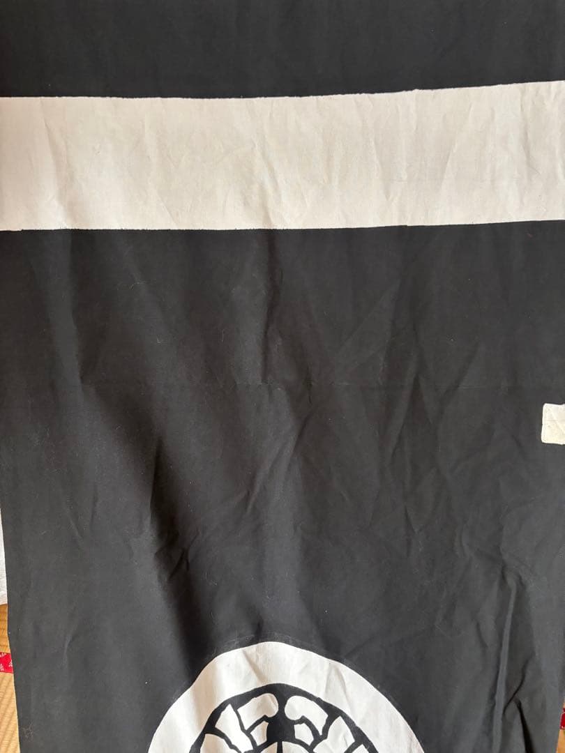 のぼり旗　５人武者　当時物　 71✖️750 1－5