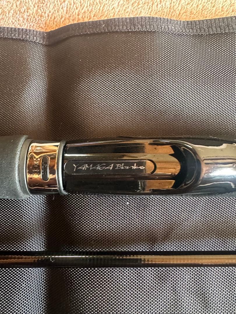ヤマガブランクスカリスタ76/TJ美品ティップカバー ロッドベルト付き最終値下げ