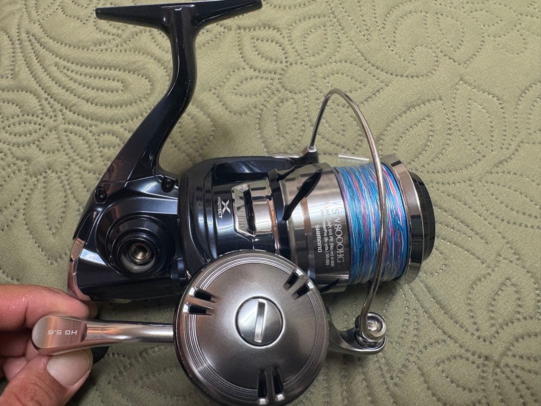 リール SHIMANO 21Twin power sw8000HG