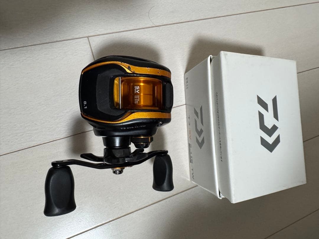 ダイワ　T3 SV 8.1L-TW ベイトリール