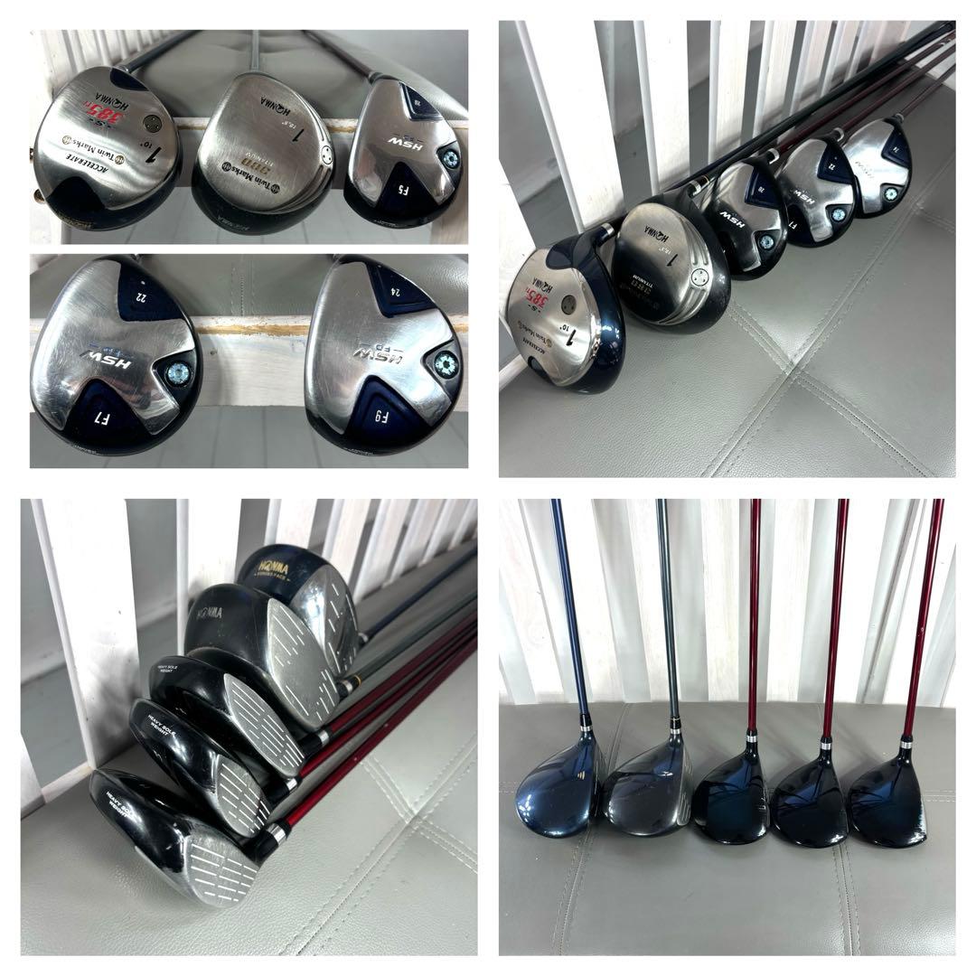 本格派 メンズゴルフクラブ 16本 フルセット ゴルフセット 豪華お試しセット