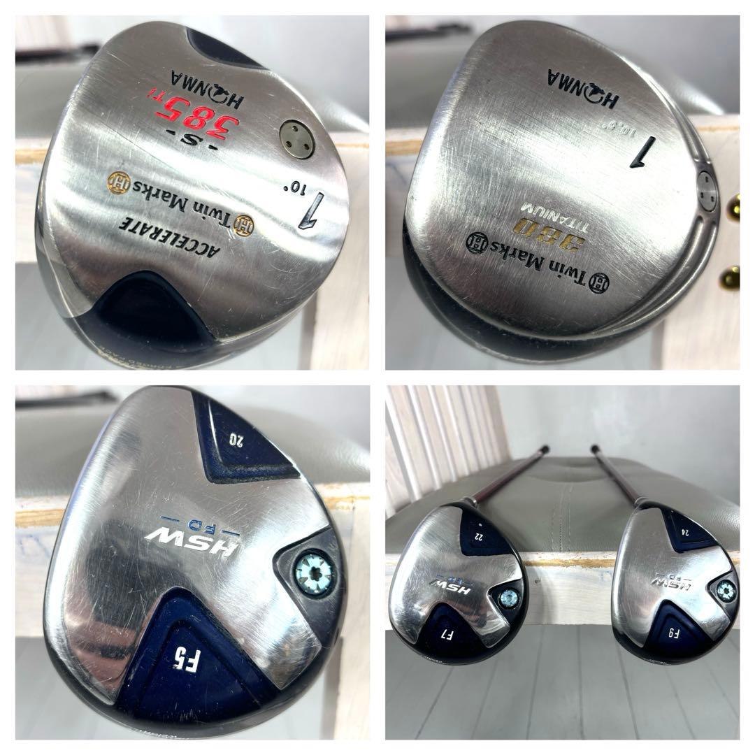 本格派 メンズゴルフクラブ 16本 フルセット ゴルフセット 豪華お試しセット