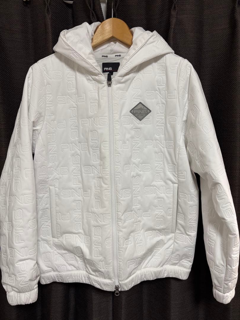 PING フード付きキルティングアウター
