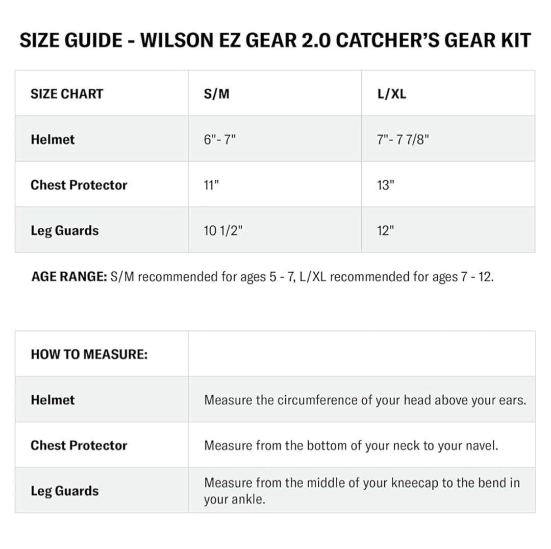 Wilson 硬式用 キャッチャー防具 ブルー